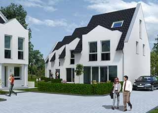 Neubau von 6 Einfamilienhäusern, Mettmann-Metzkausen